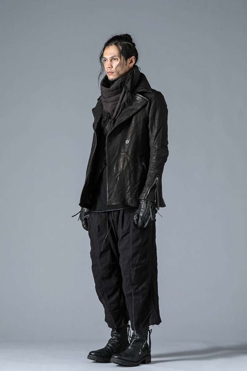 ジャパンカーフレザーPコート