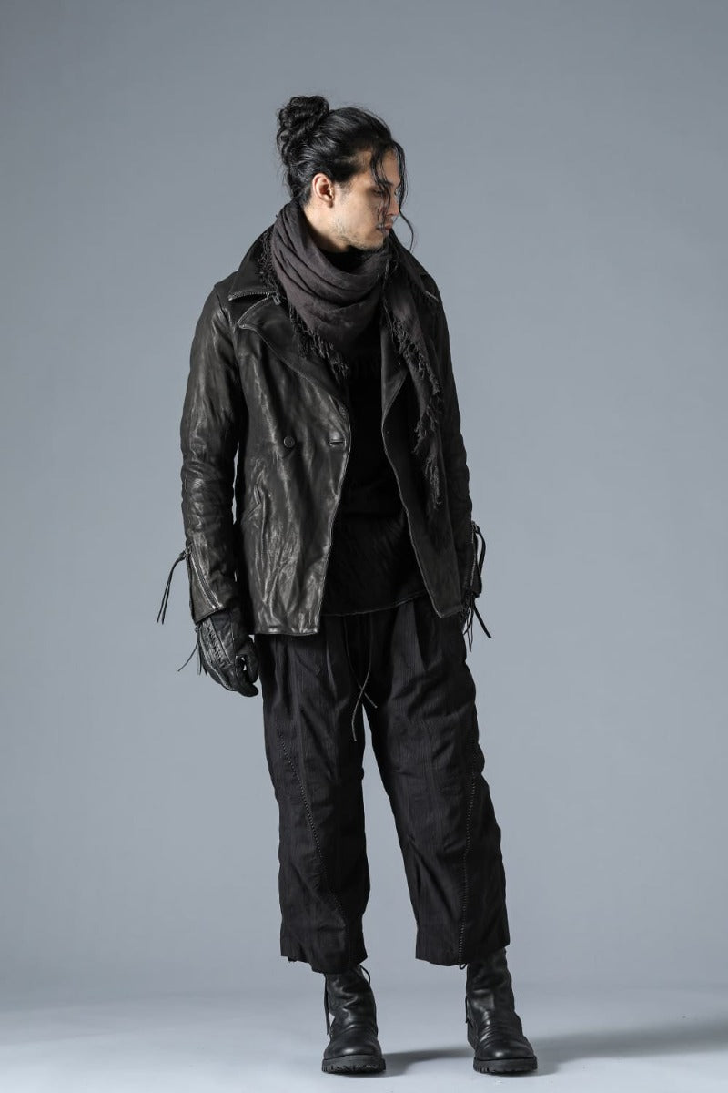 ジャパンカーフレザーPコート