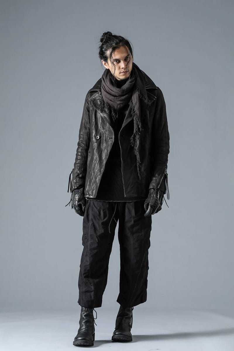 ジャパンカーフレザーPコート