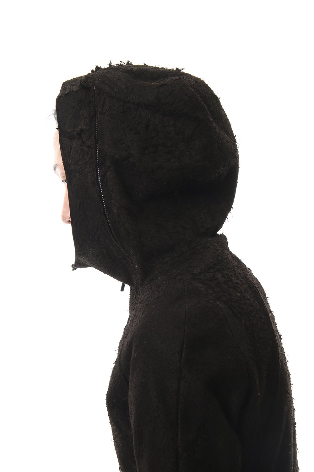 Destroy Deer skin Hooded jacket