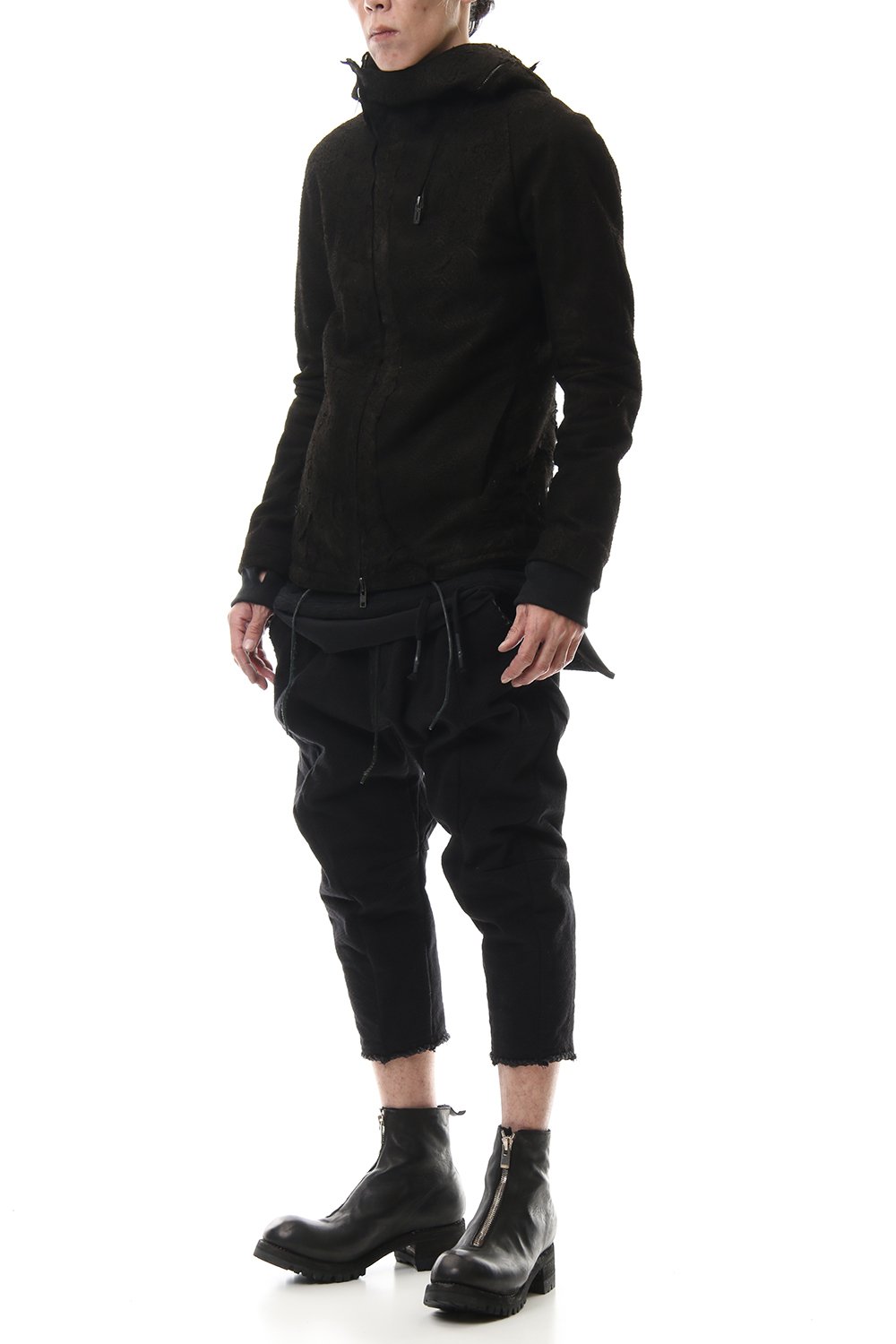 Destroy Deer skin Hooded jacket