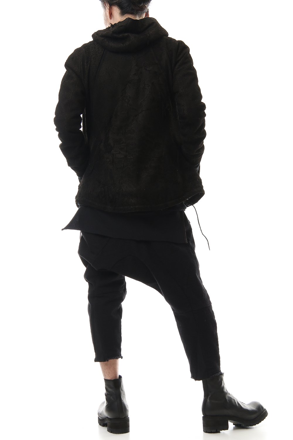 Destroy Deer skin Hooded jacket