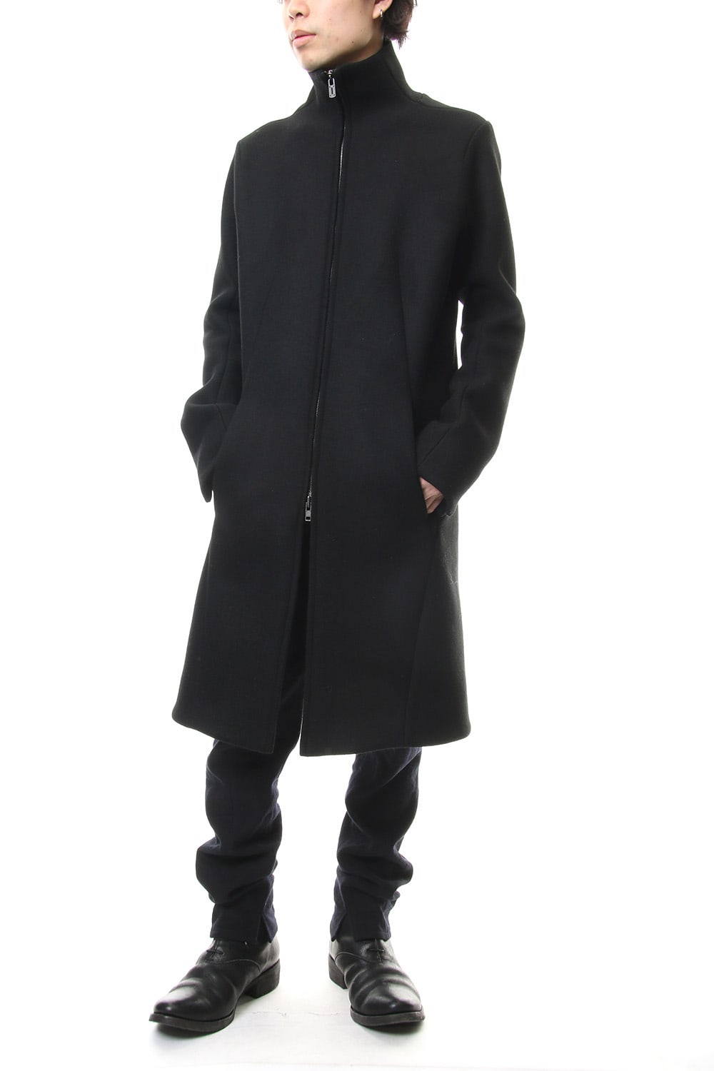 Antwerp melton High neck coat - ST106-0019A