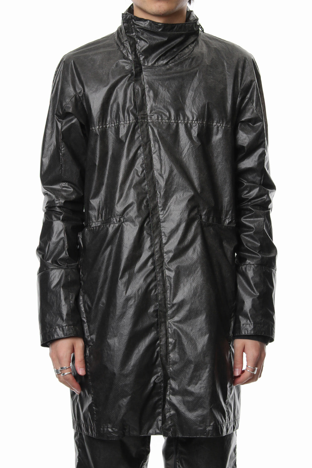 Product Dyed Cordura® Nylon High Neck Coat - ST106-0029S