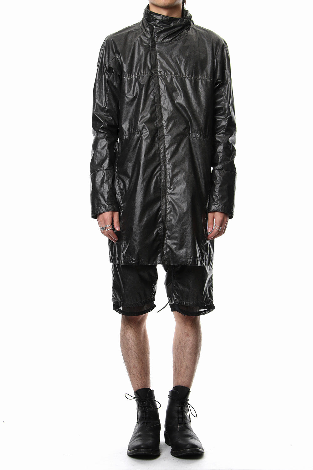 Product Dyed Cordura® Nylon High Neck Coat - ST106-0029S