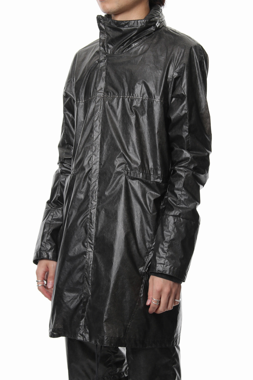 Product Dyed Cordura® Nylon High Neck Coat - ST106-0029S