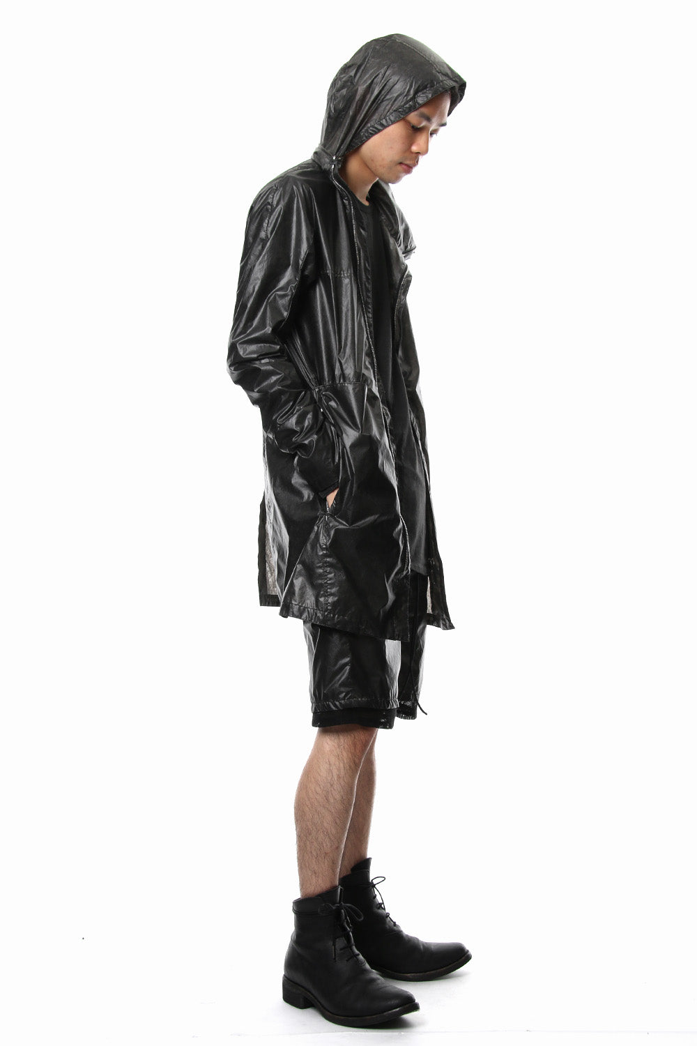 Product Dyed Cordura® Nylon High Neck Coat - ST106-0029S