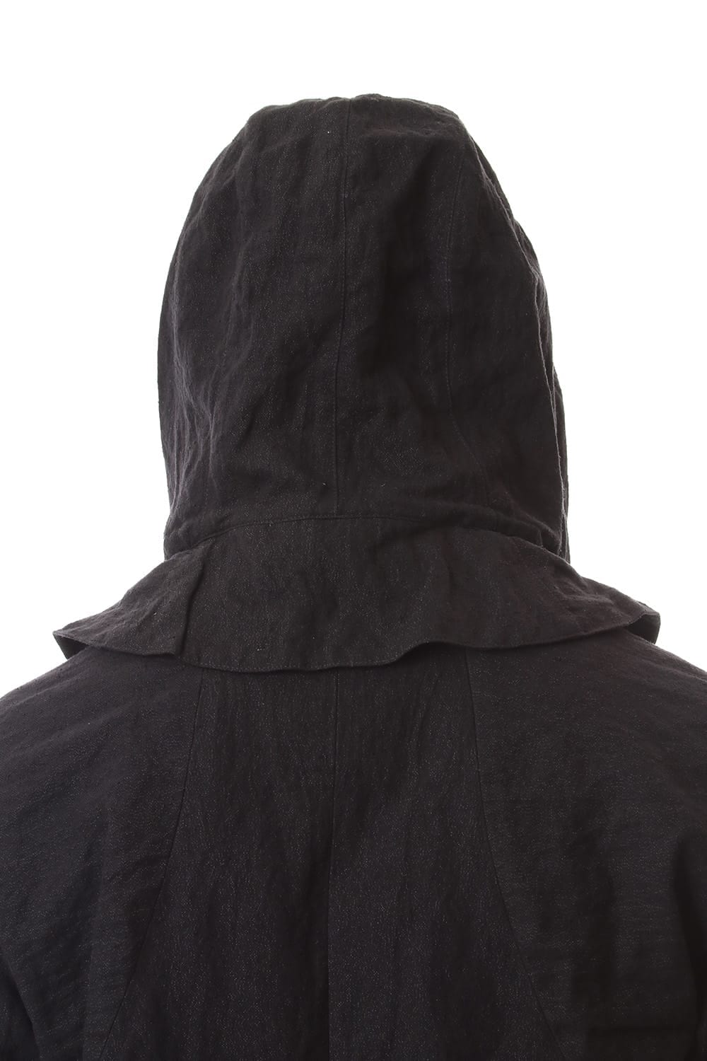 Stainless Steel Mix Silk Cotton Detachable Hood Coat