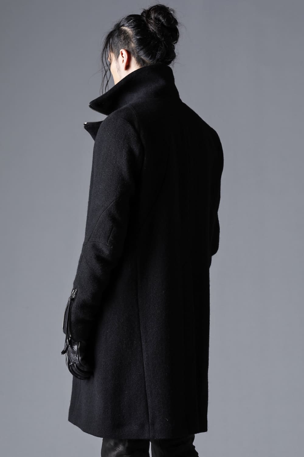 Harris Tweed Washer Double Breasted Coat