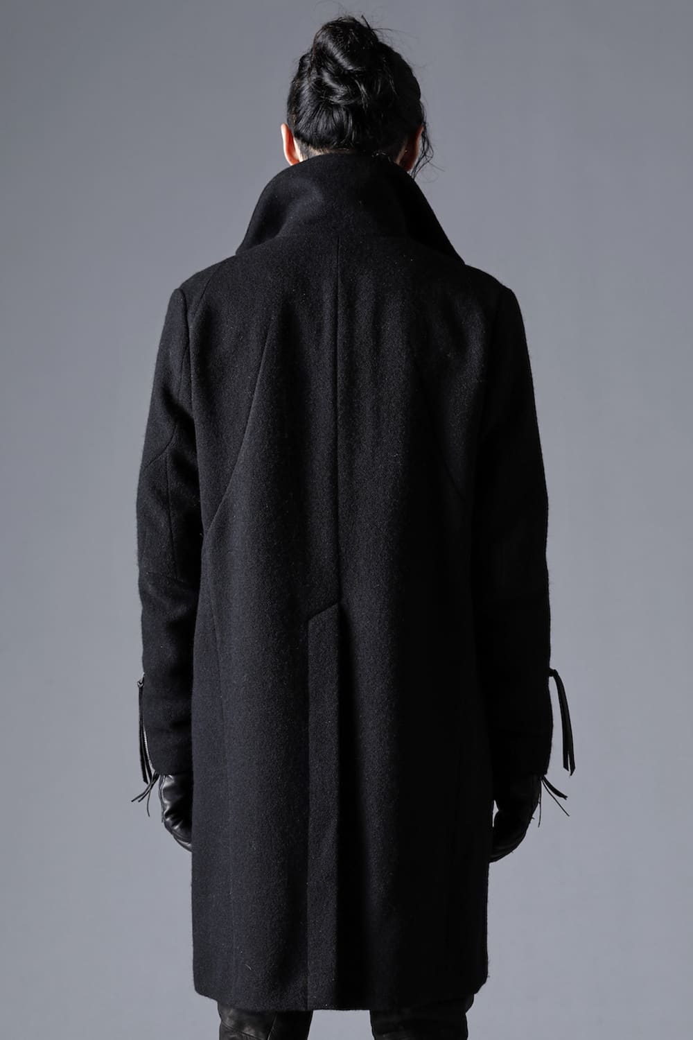 Harris Tweed Washer Double Breasted Coat