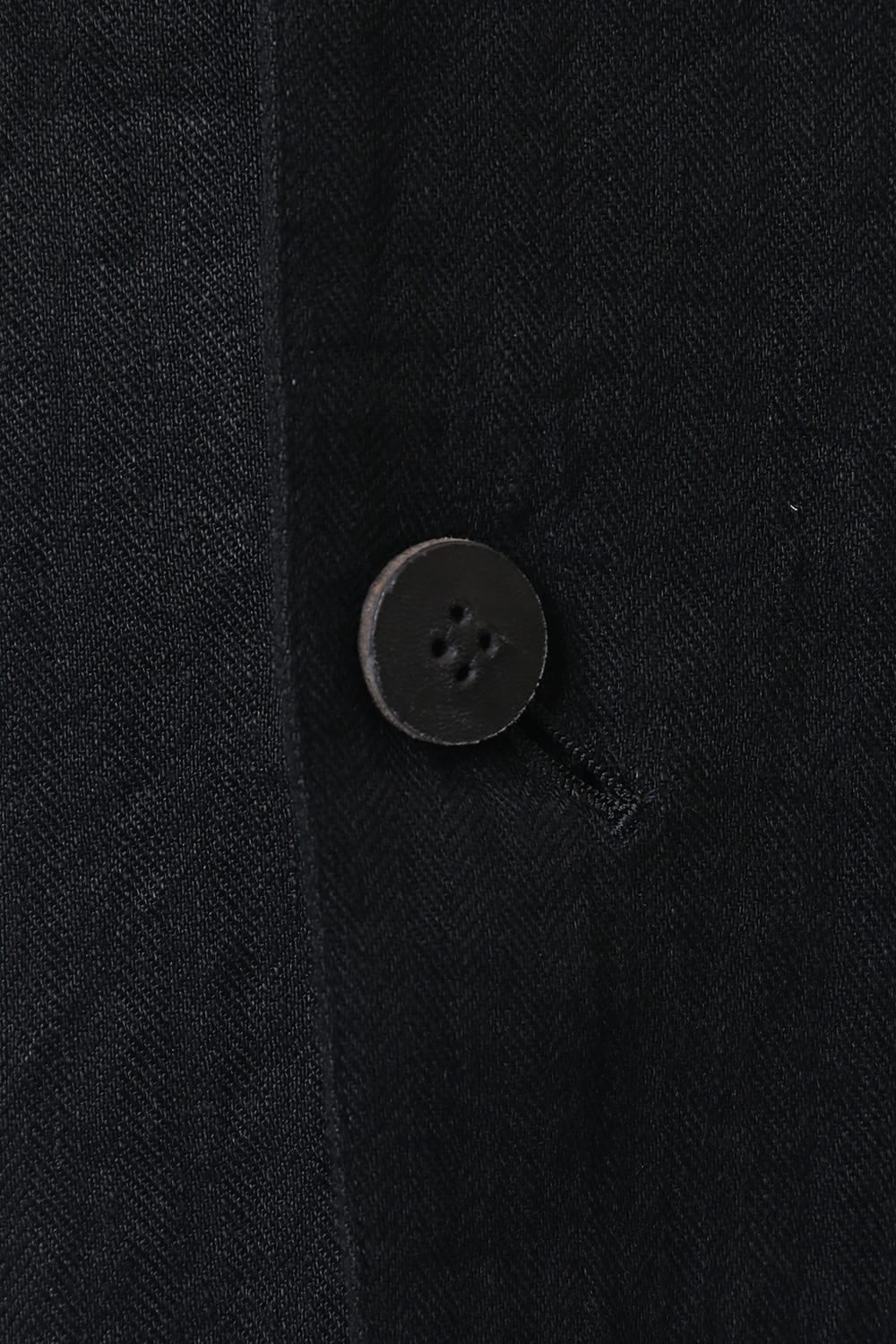 Linen Herringbone Half Coat