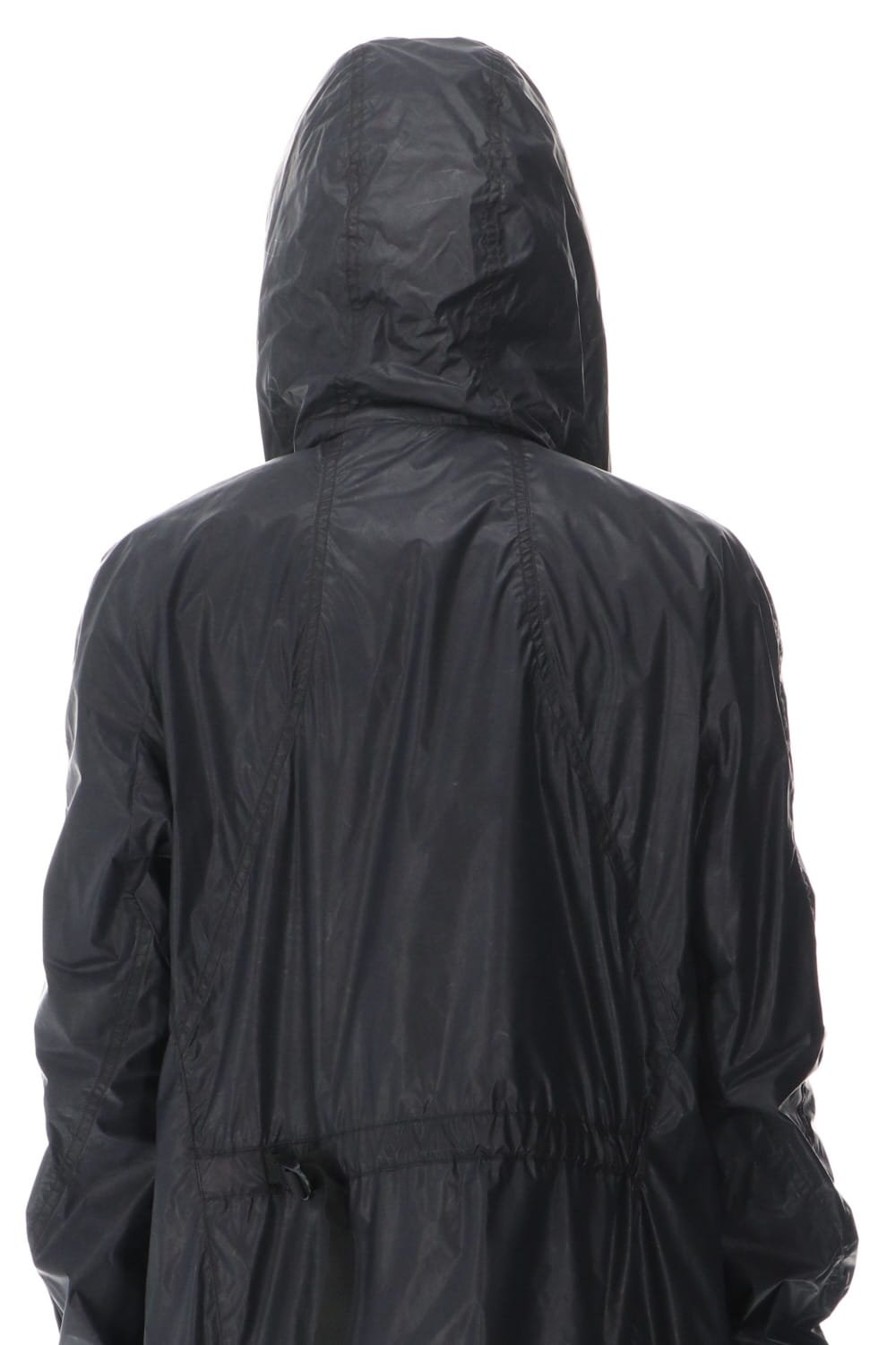 Carbon Coated Nylon Hood Coat