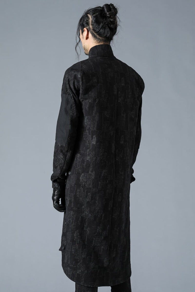 Silk x Wool x Cotton SCAB Jaguar Long Coat