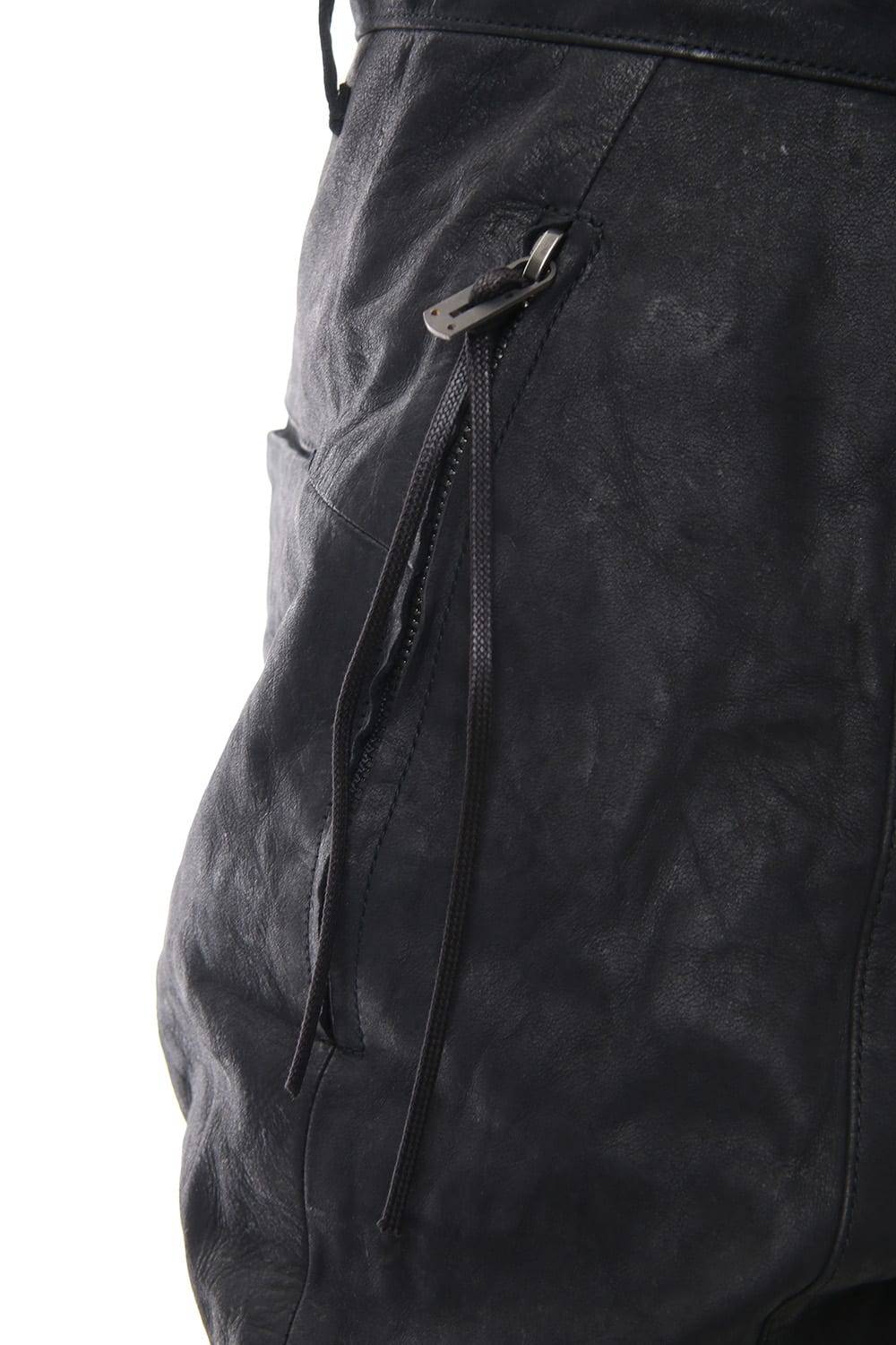 Horse Leather Slim Pants - ST107-0019A