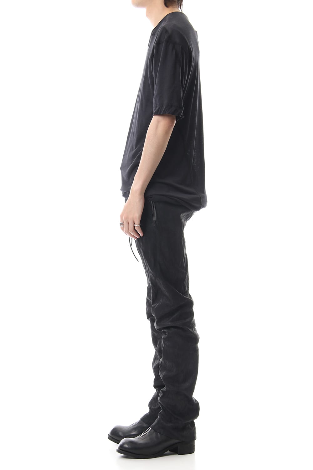 Horse Leather Slim Pants - ST107-0019A