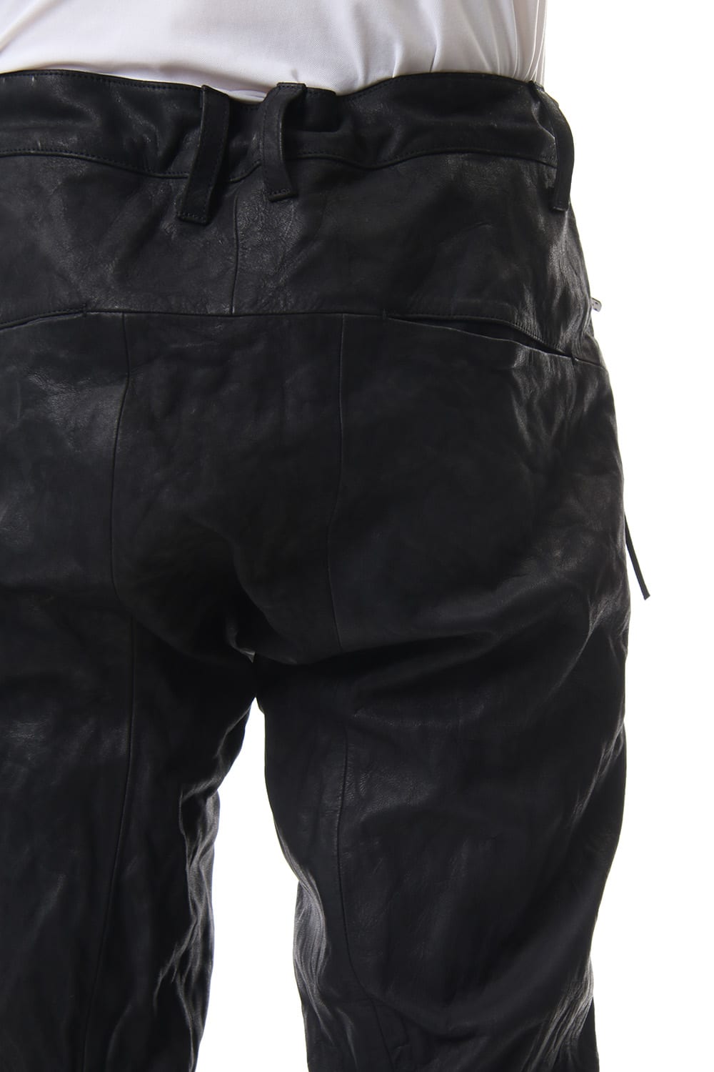 Horse Leather Slim Pants - ST107-0019A