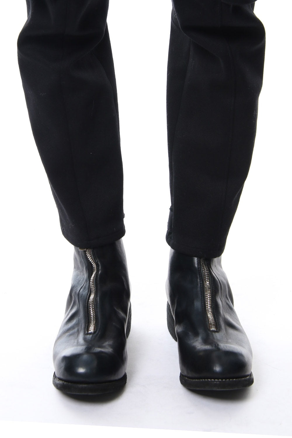 Heavy cotton jersey cropped cargo pants