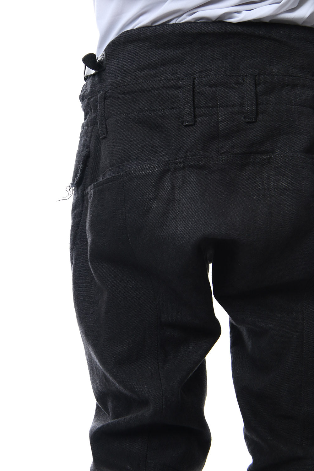 Dirty paraffin curve jodhpurs pants