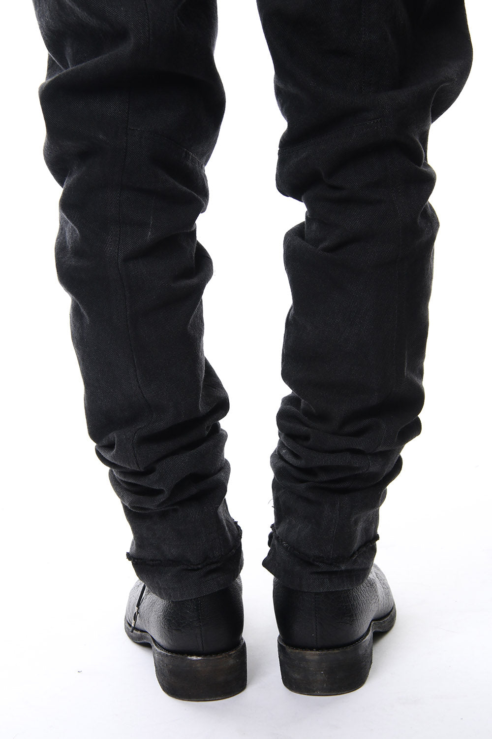 Dirty paraffin curve jodhpurs pants