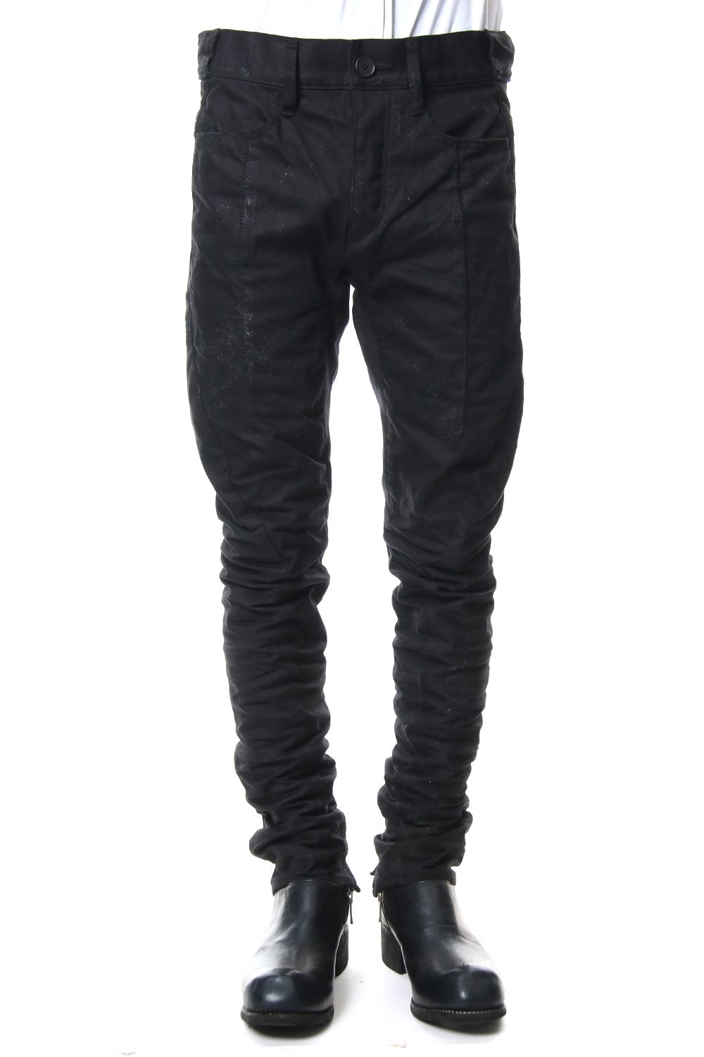 Dirty coating curve slim pants - ST107-0059S