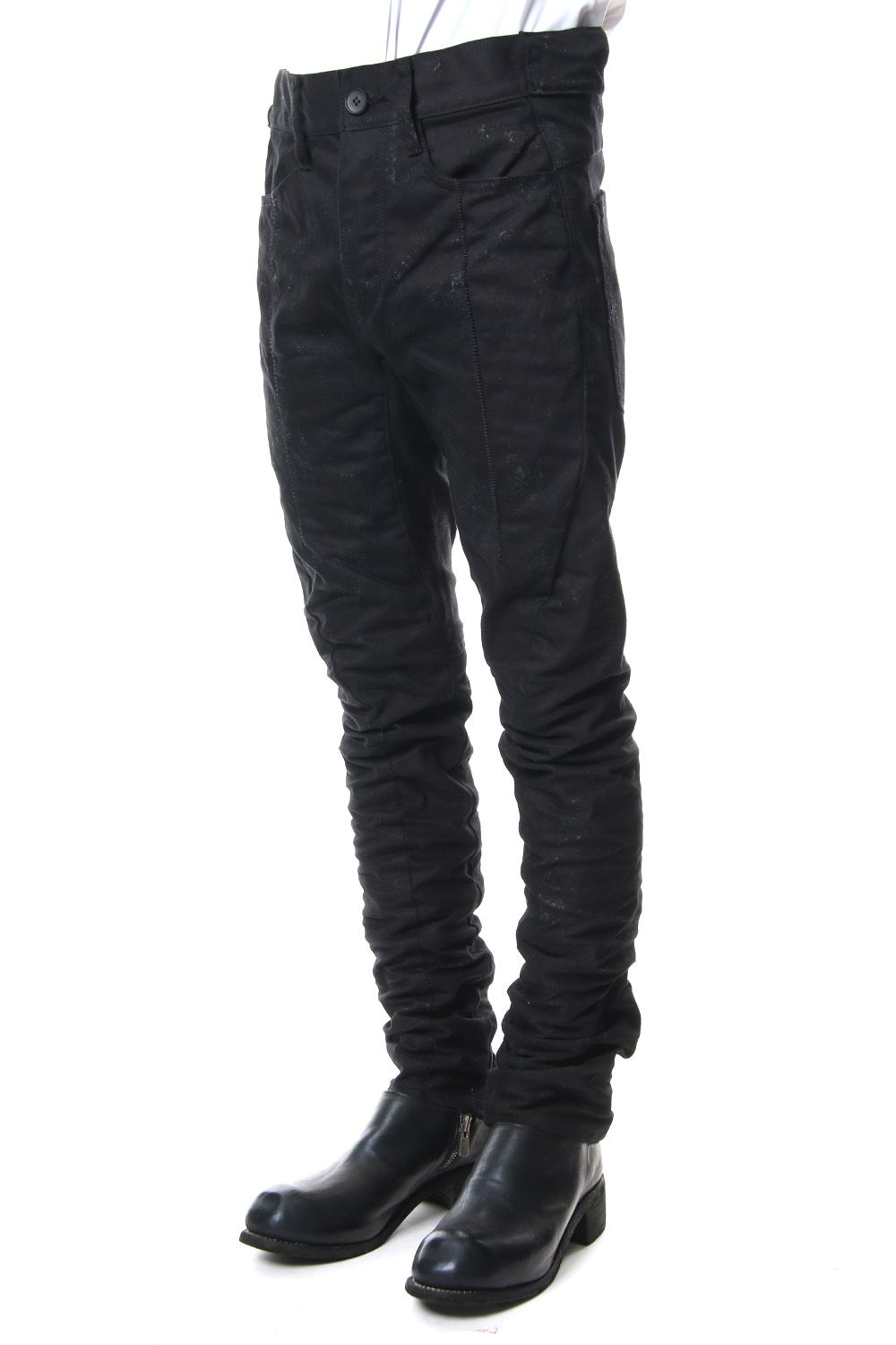 Dirty coating curve slim pants - ST107-0059S