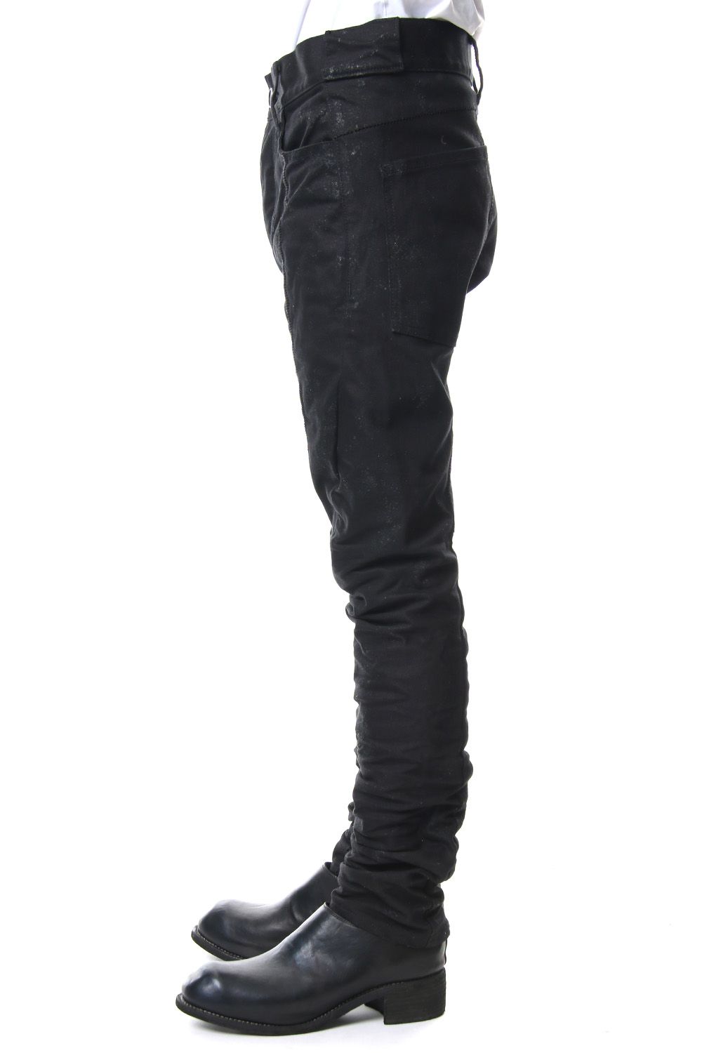 Dirty coating curve slim pants - ST107-0059S