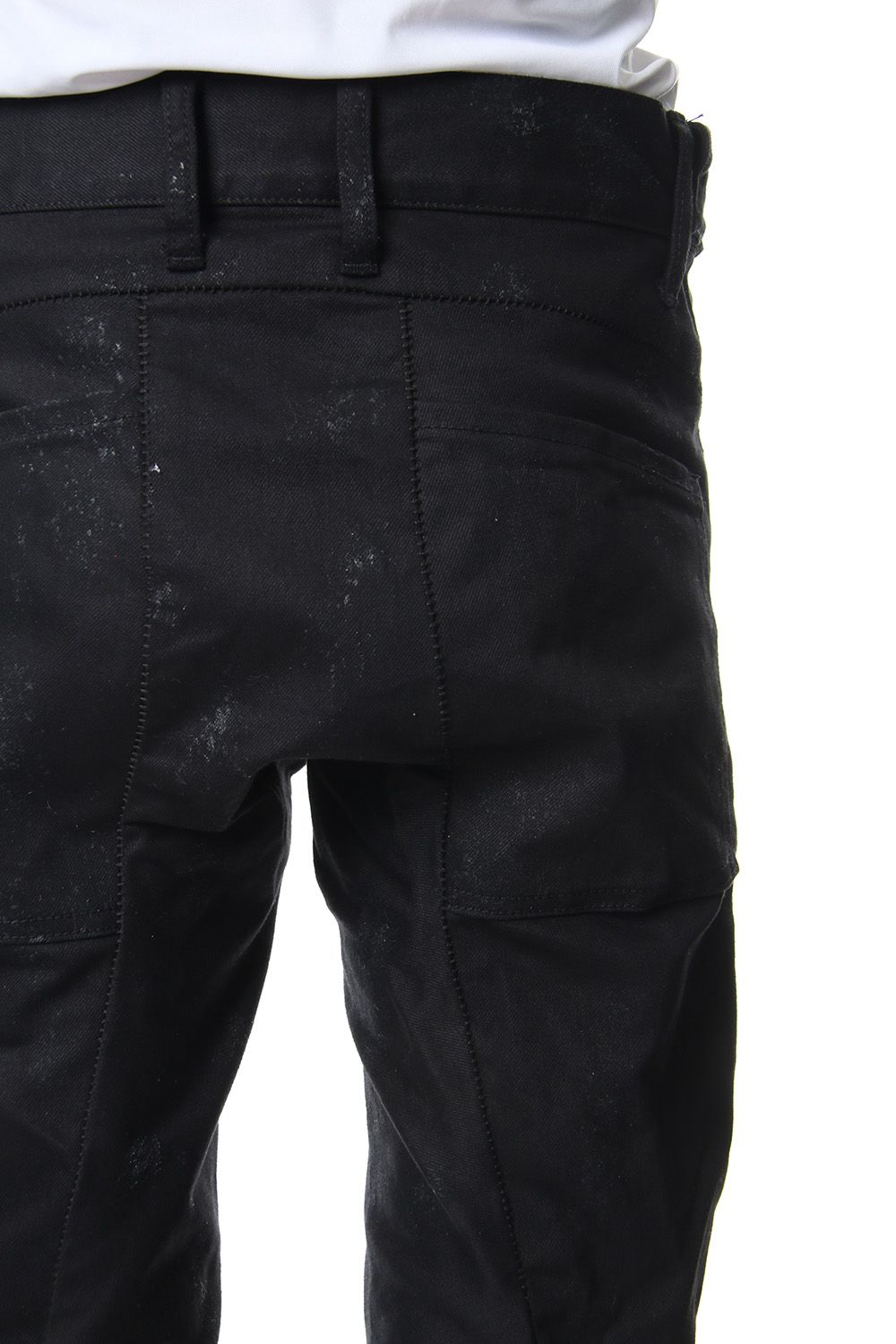 Dirty coating curve slim pants - ST107-0059S