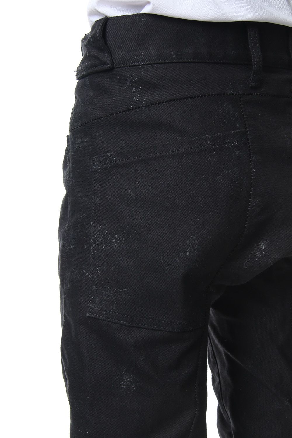 Dirty coating curve slim pants - ST107-0059S