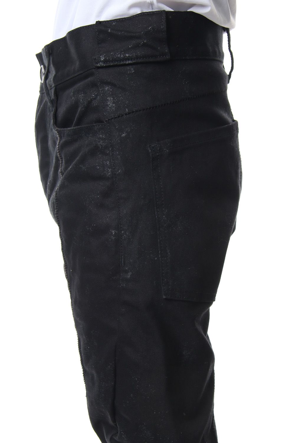 Dirty coating curve slim pants - ST107-0059S