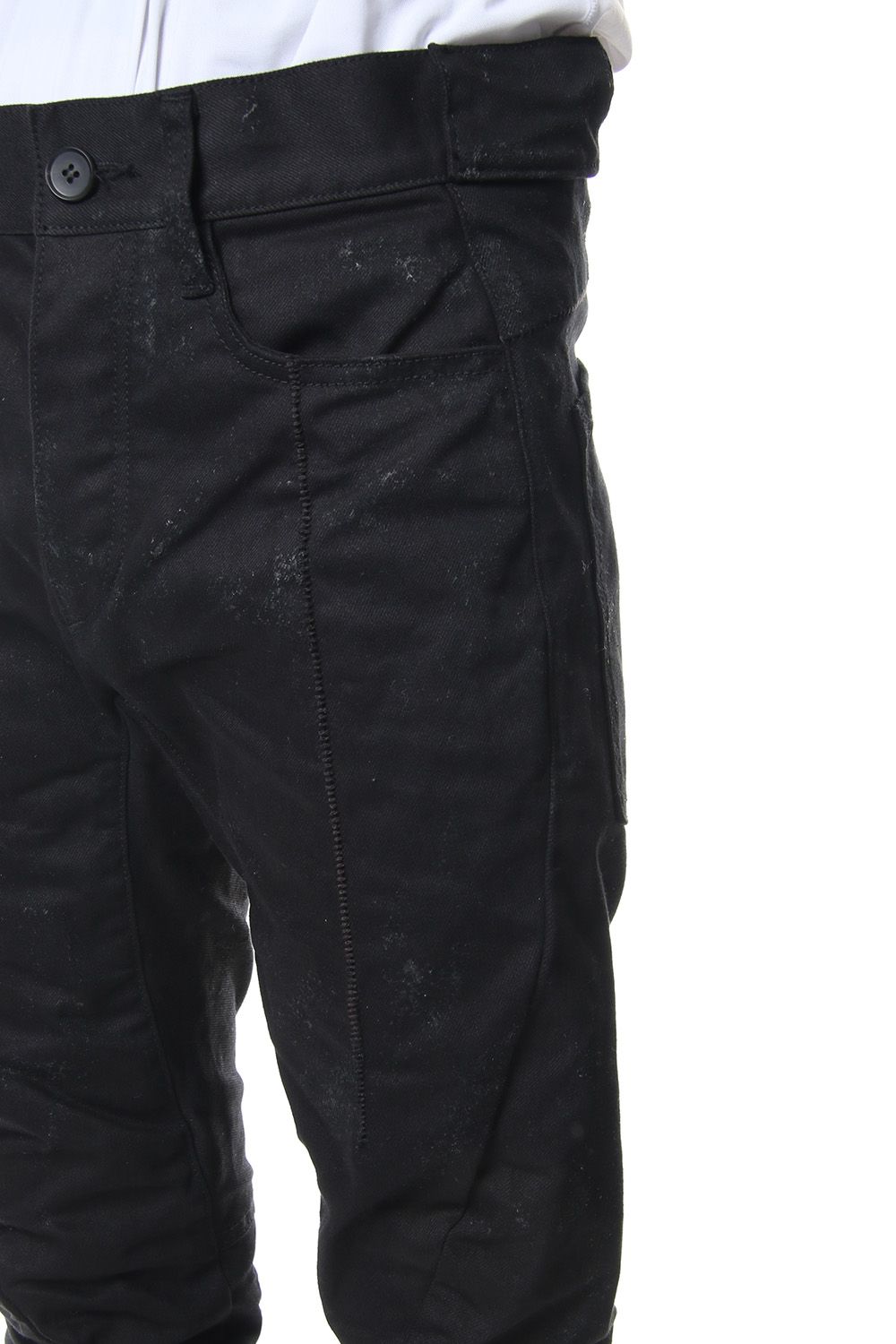 Dirty coating curve slim pants - ST107-0059S