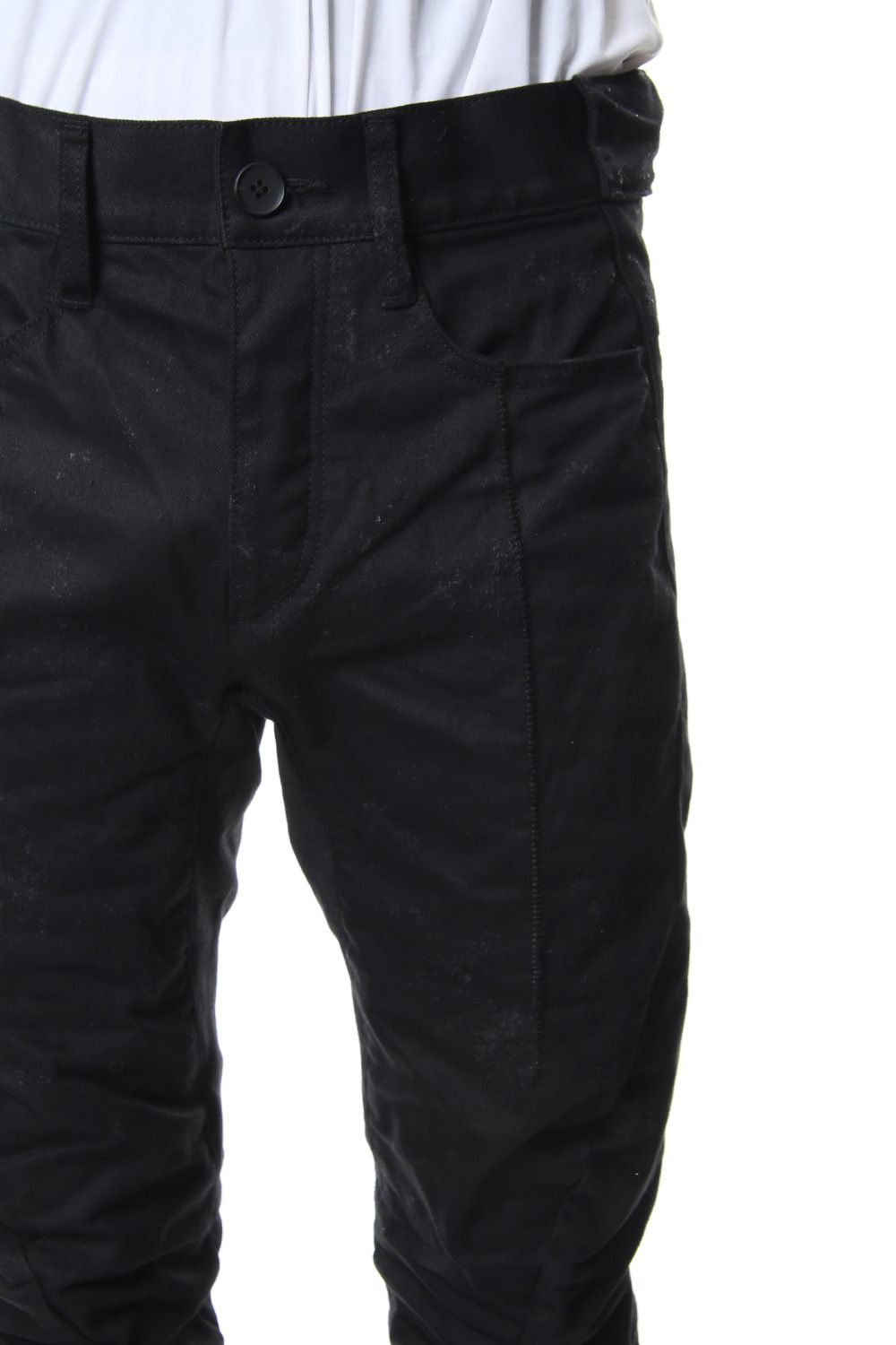 Dirty coating curve slim pants - ST107-0059S