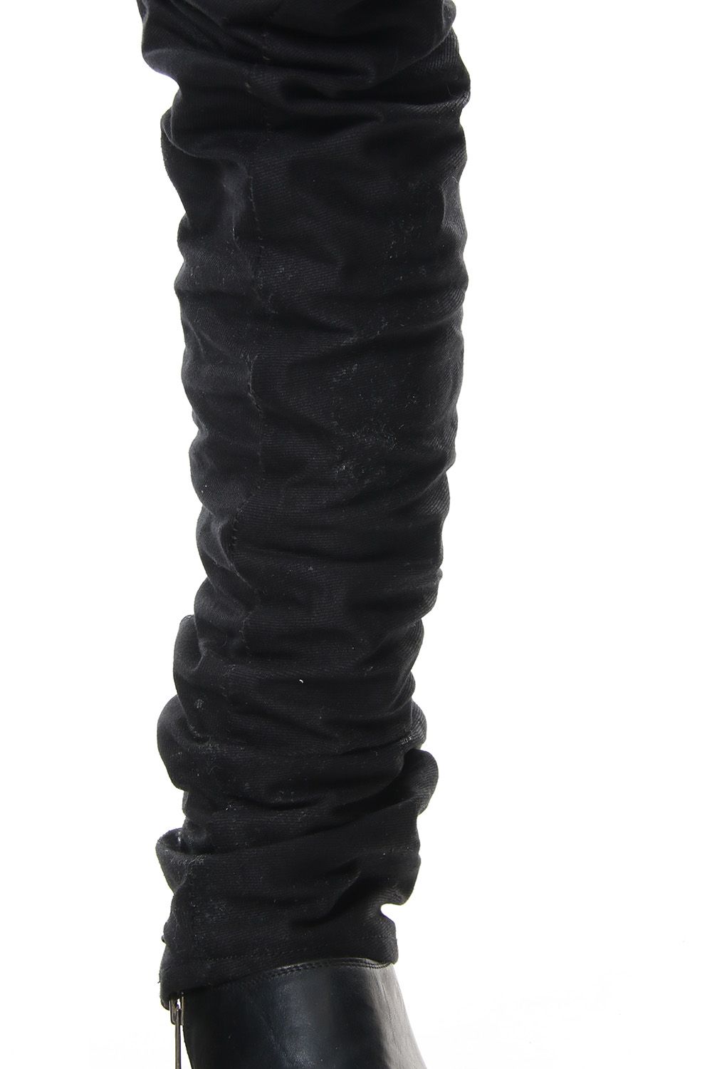 Dirty coating curve slim pants - ST107-0059S