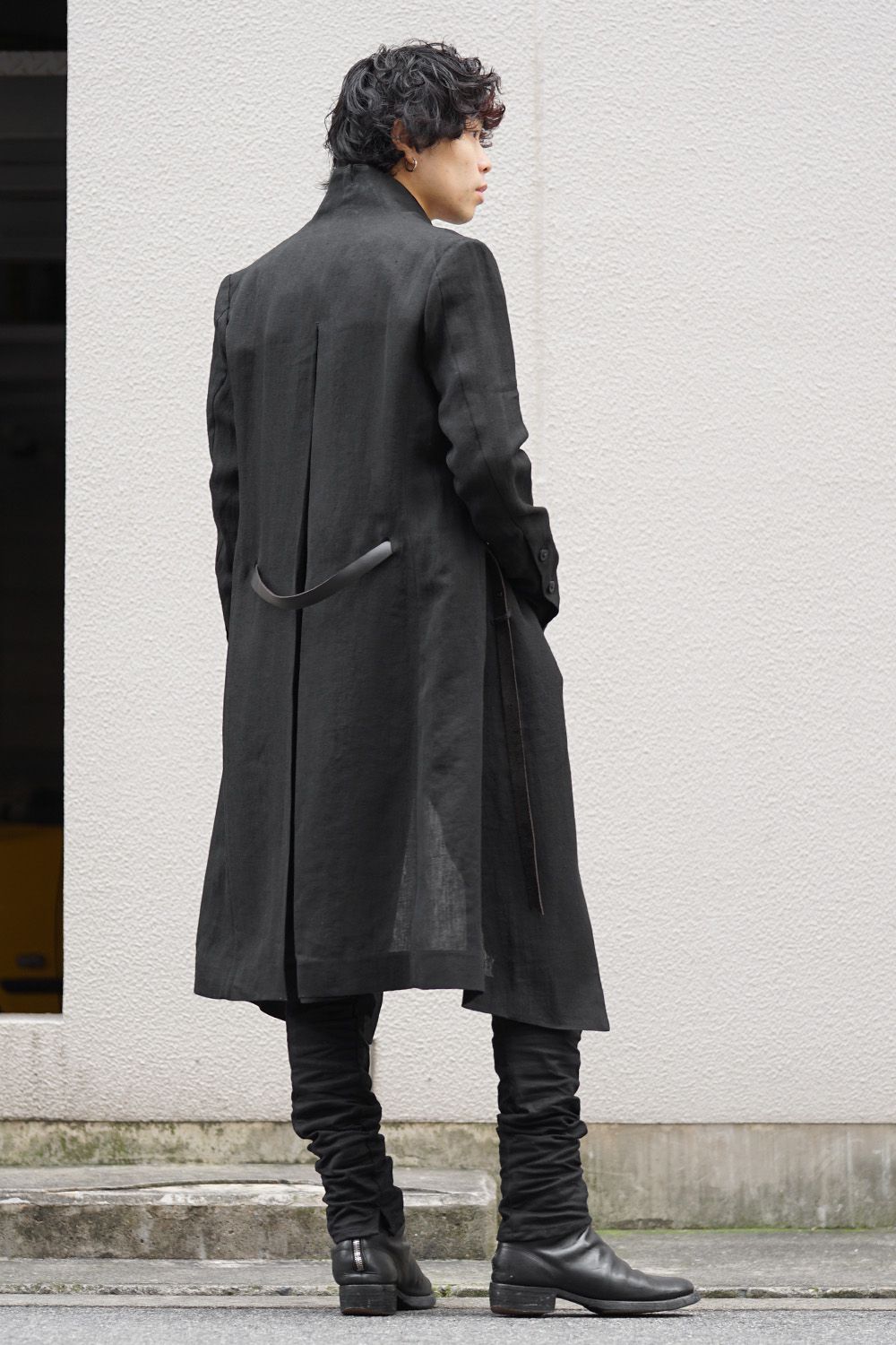 Linen gown coat - ST106-0019S