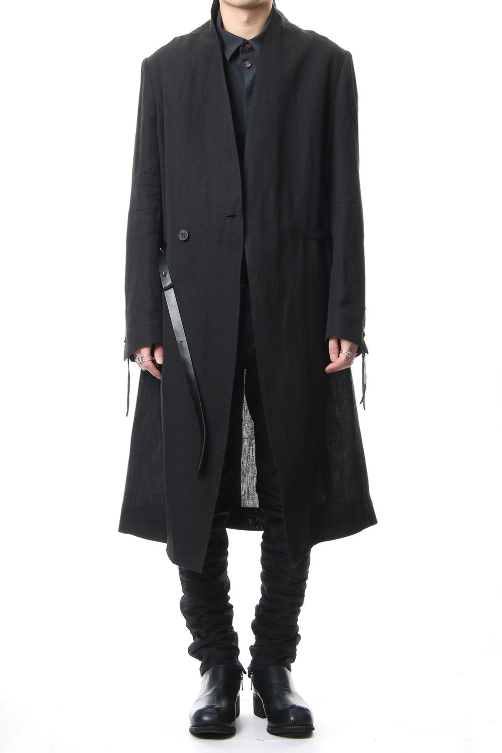 Dirty coating curve slim pants - ST107-0059S