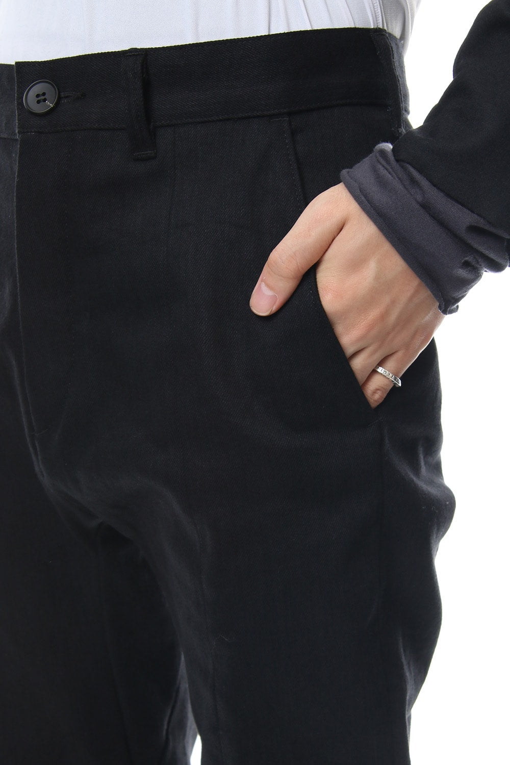 10oz Stretch Denim Semi Curve Trousers