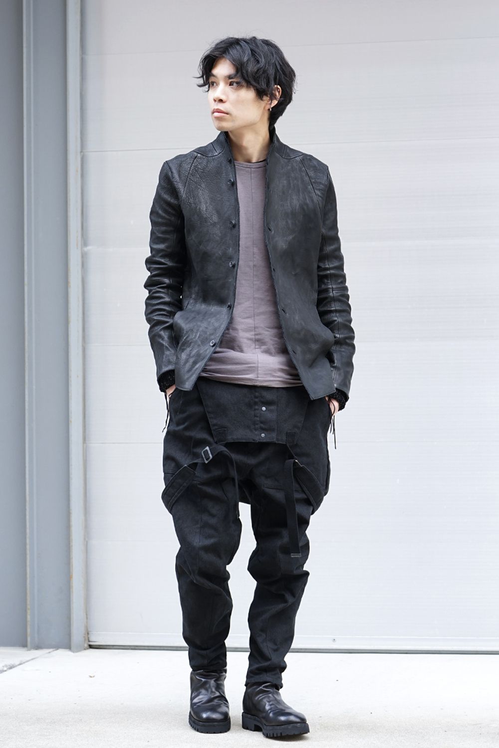 Heavy Canvas Tapered Cropped Overall