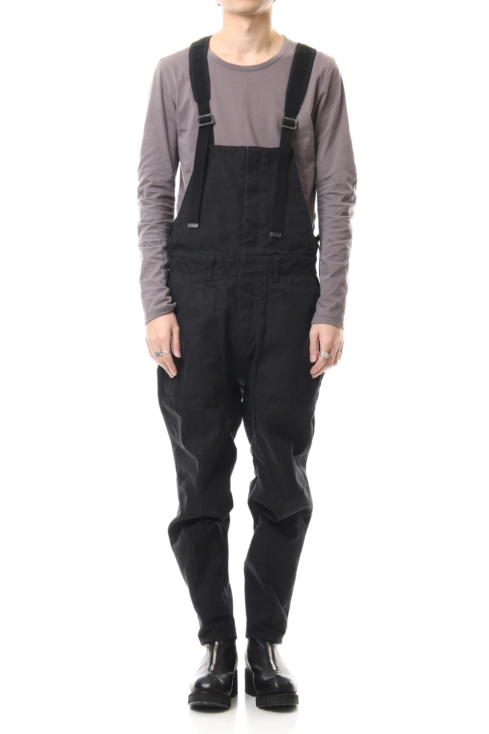 Heavy Canvas Tapered Cropped Overall