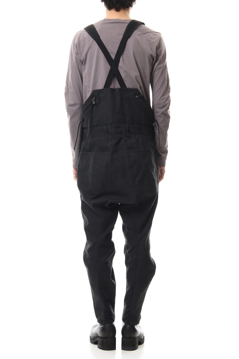 Heavy Canvas Tapered Cropped Overall