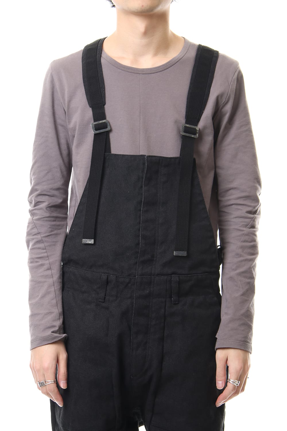 Heavy Canvas Tapered Cropped Overall