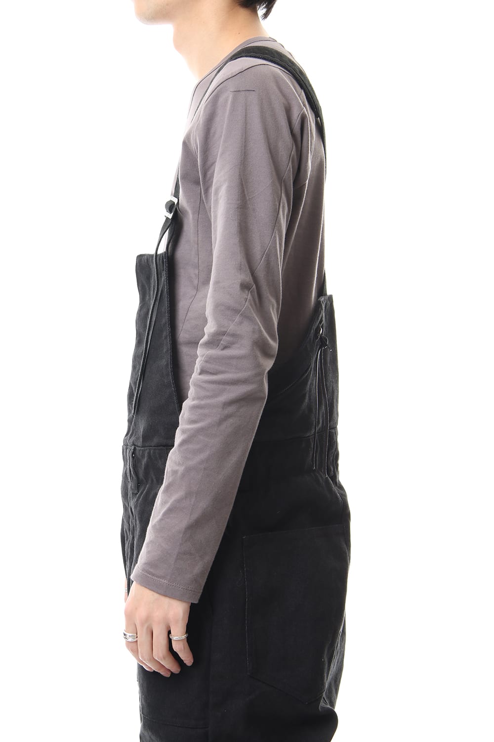 Heavy Canvas Tapered Cropped Overall