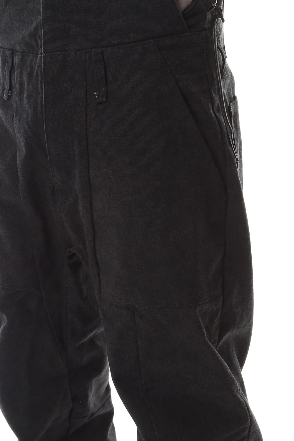 Heavy Canvas Tapered Cropped Overall