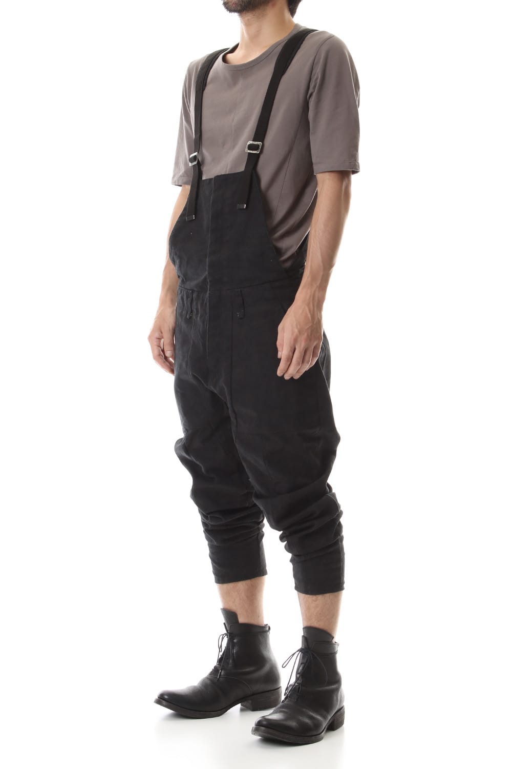 Heavy Canvas Tapered Cropped Overall