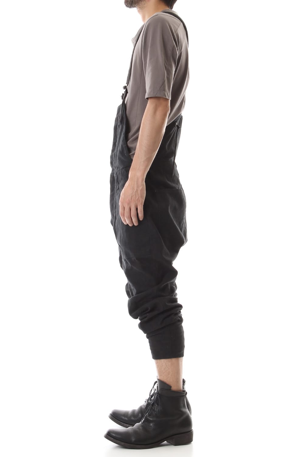 Heavy Canvas Tapered Cropped Overall
