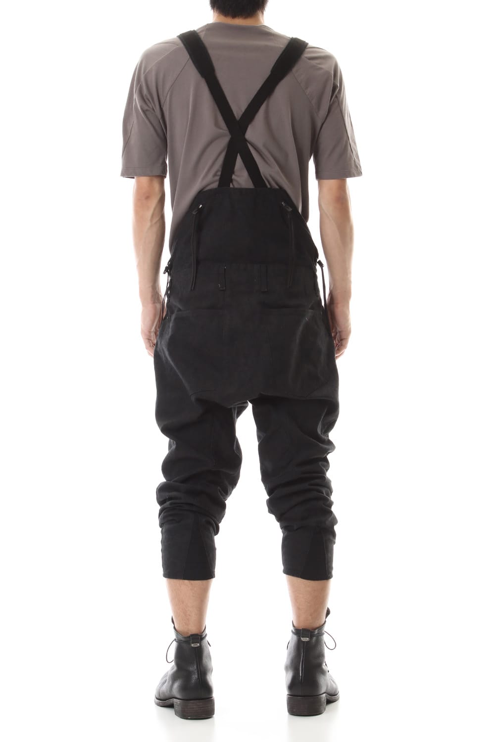Heavy Canvas Tapered Cropped Overall