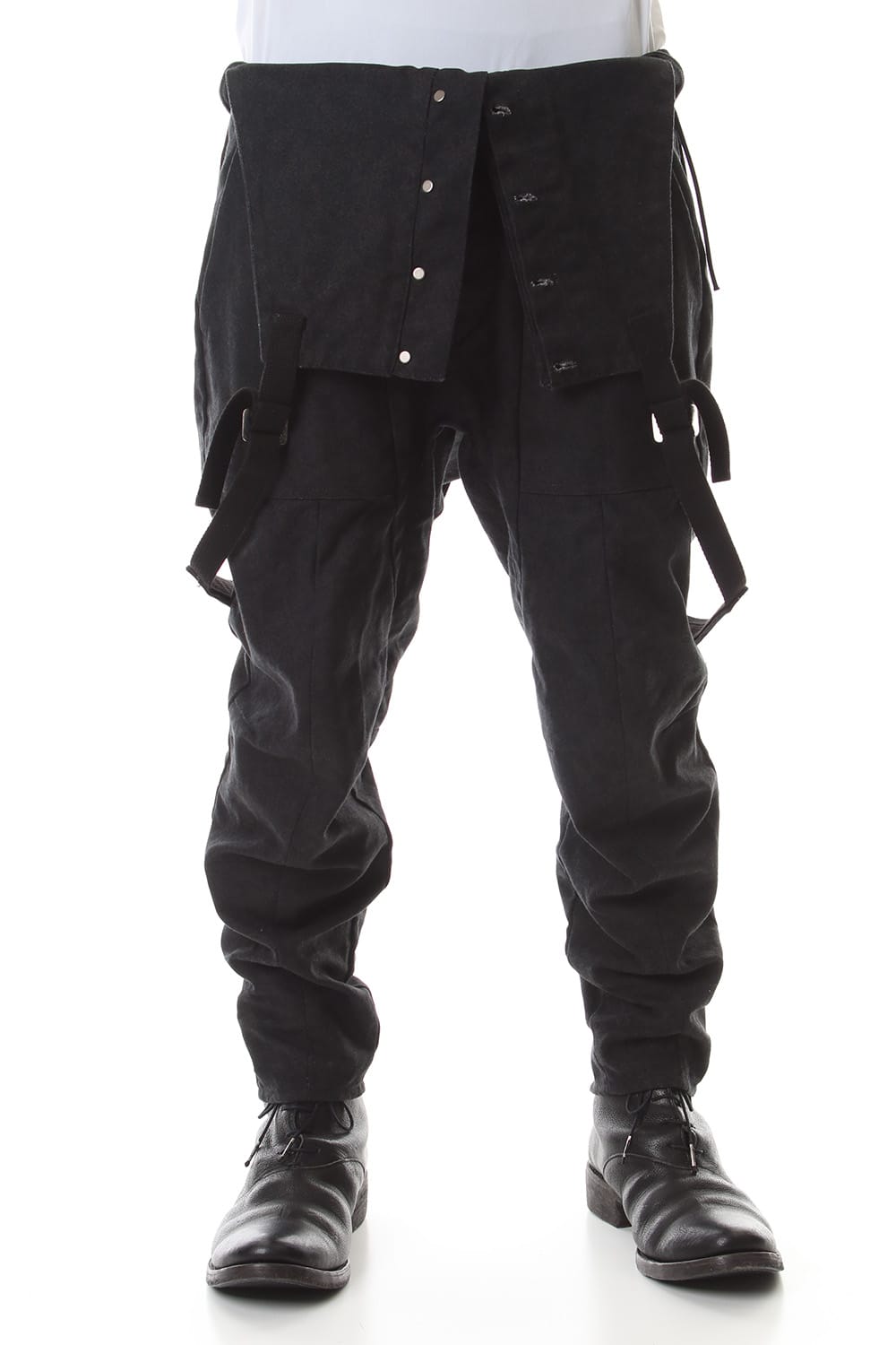 Heavy Canvas Tapered Cropped Overall