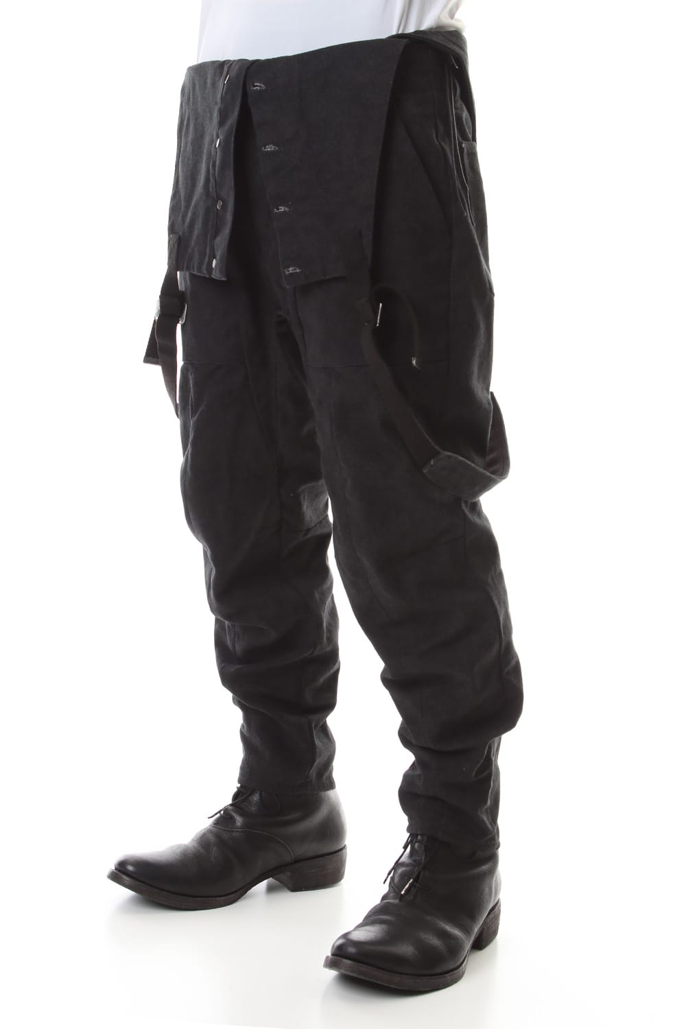 Heavy Canvas Tapered Cropped Overall