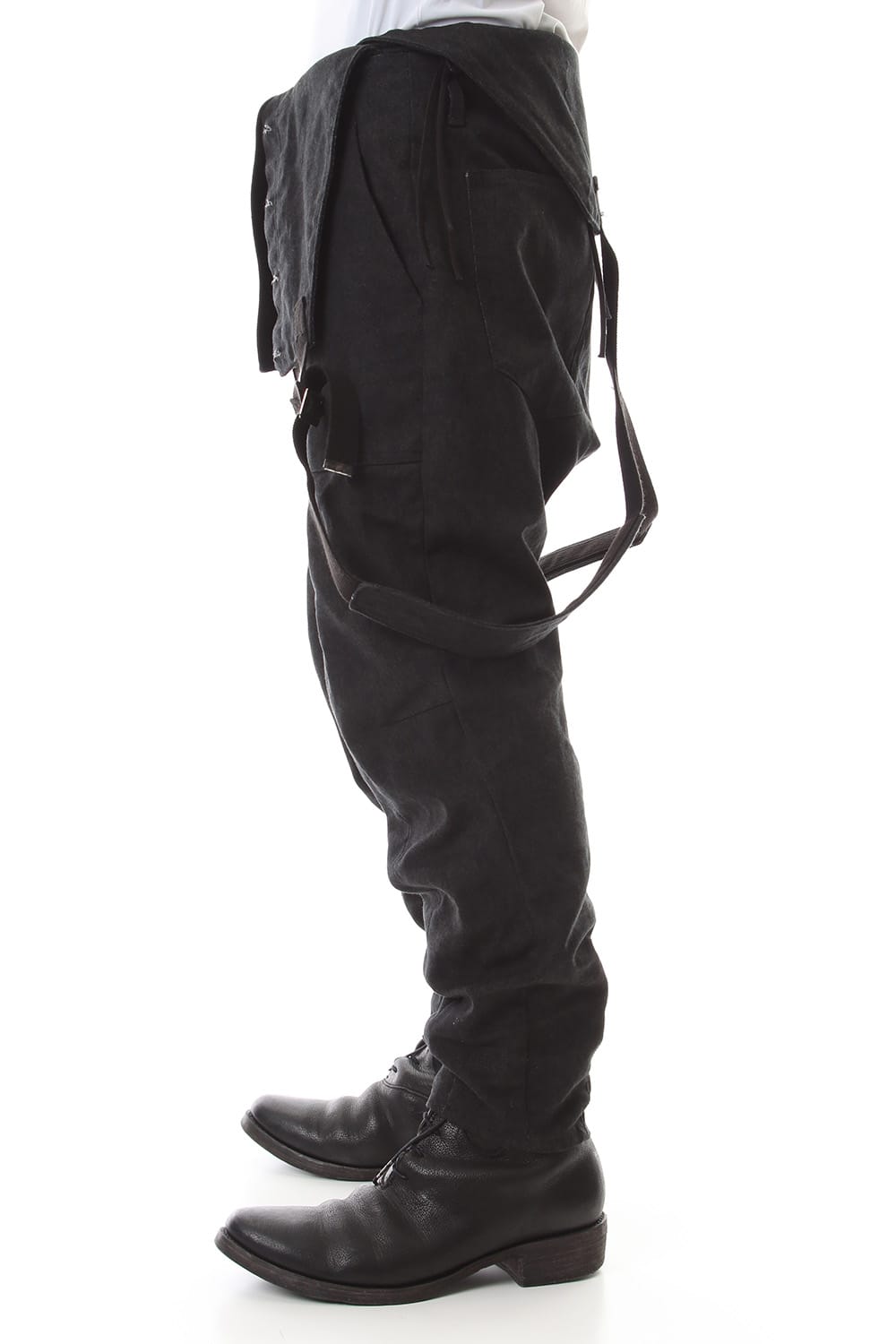 Heavy Canvas Tapered Cropped Overall