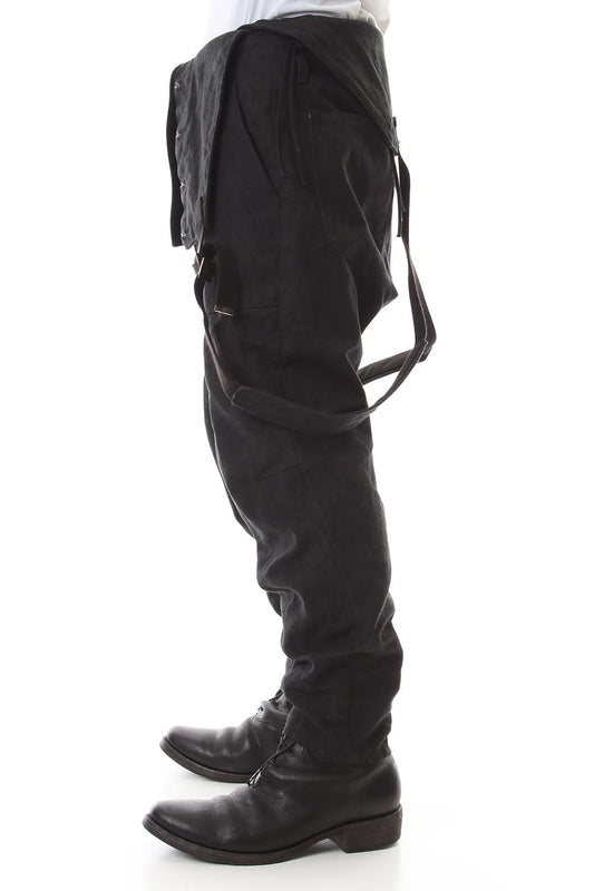 Heavy Canvas Tapered Cropped Overall