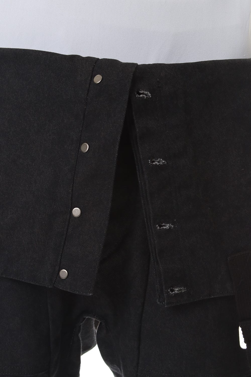 Heavy Canvas Tapered Cropped Overall