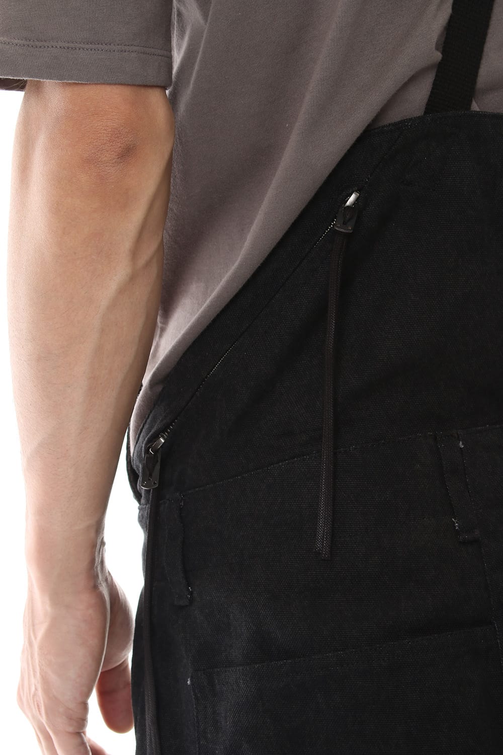 Heavy Canvas Tapered Cropped Overall